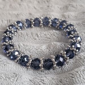 🎁FREE Add-on With Purchase Elegant Silver and Blue Bracelet